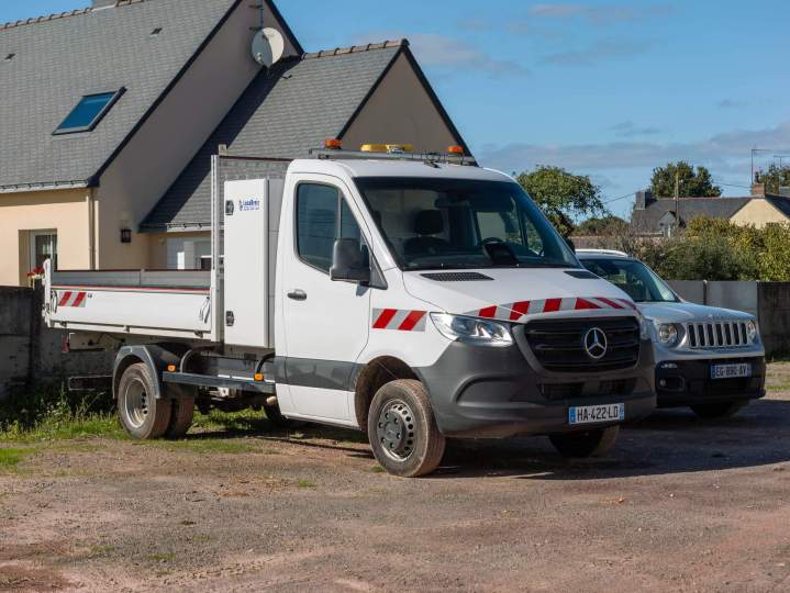 Location camion benne Bretagne