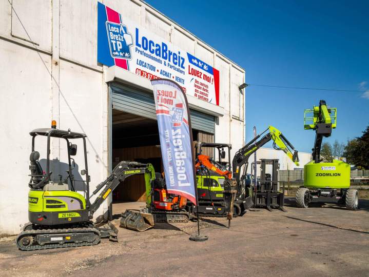 Location camion benne Bretagne